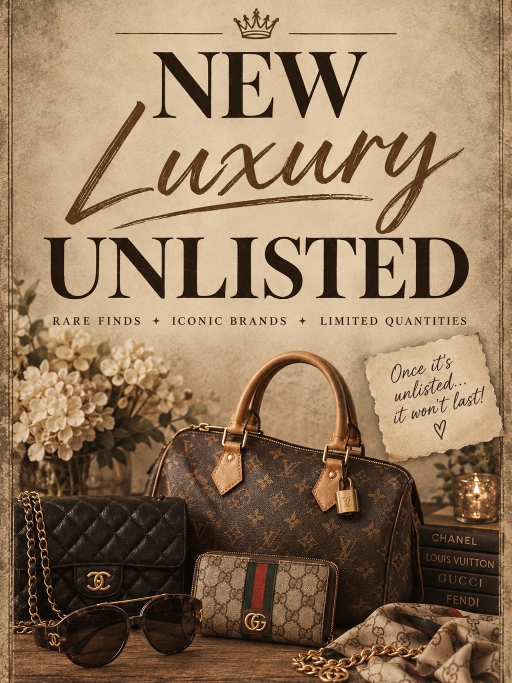 NEW Luxury Unlisted - Thursdays at 6pm Central Time